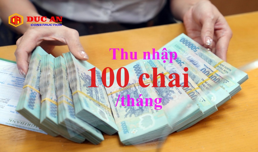 Thu Nhâp 100 Chai/Tháng Với Sửa Chữa, Cải Tạo Nhà Xưởng